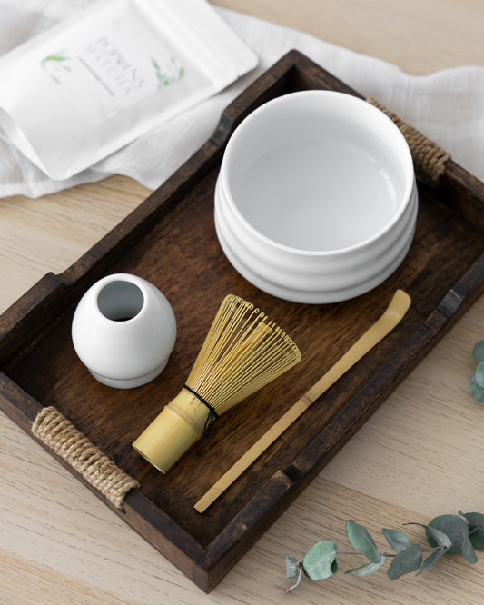 Popolna Matcha Ritual - Bela